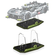 Vaodest Acrylic Display Stand for Lego Technic 42156 Peugeot 9X8 24H Le Mans Hybrid Hypercar Set, 5 