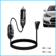 Car Refrigerator DC Power Cord 12V/24V Car Fridge Cooler DC Power Cord 2 Pin Lead Cable Plug Wire Re