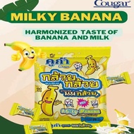 L. L.Thailand Imported Cougar Fragrant Yogurt Raspberry Milk Banana Yogurt Flavor Gummy Casual Snack