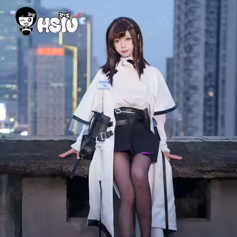 Priestess Cosplay Clothing HSIU Game Character Costume Doctor Women's Clothing Full Set Game Arknigh