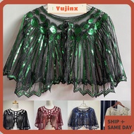 YUJINX Shawl Beaded Fashion 1920s Wedding Party Shawl