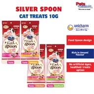 Silver Spoon Cat Treat (10g x 4pcs) - Real Tuna Umami Flavor Lickable Treat