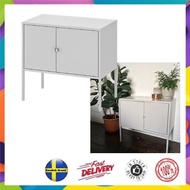 1KEALIXHŪLT Cabinet, metal/grey 60x35 cm Metal Cabinet Storage Cabinet