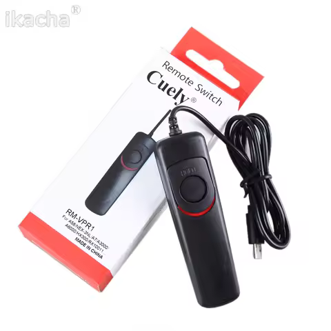Kuu RM-VPR1 Remote Shutter Release Cable Control for Sony A68 A3000 A5100 A5000 A6500 A6400 A6000 HX