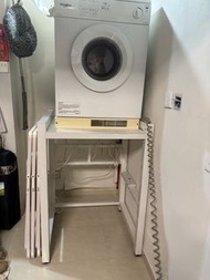 洗衣機 乾衣機 上下疊放 置物架