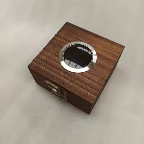 Fashion Wooden Handicraft Lighter Display Box Suitable For Zippo Zorro Lighters Protection Box High 