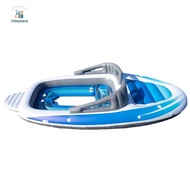 PVC 6 คน Water Party เรือยอชท์ลอยแพ Inflatable เรือแบบพกพาสำหรับ Camping on Lakes & Rivers