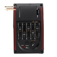 5-Band Tone Controls EQ Equalizer Tuner PS-500 5-Band Acoustic Guitar EQ Preamp Equalizer Pickup Aco