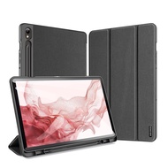 Dux Ducis Domo เคส Samsung Tab S9 FE/S9 FE Plus/S9/Tab S9 Plus/Tab S9 Ultra มีช่องใส่ปากกา กันกระแทก พับหลังสุดจอไม่ดับ พร้อมส่ง ของแท้