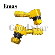 Pentil Miring Warna Cnc Alumunium Pentil Bengkok Warna Cnc Alumunium