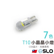 SLO [T10 Small Crystal LED Light] COB Chip Indicator Light Indoor Transparent White T10 led bulb T10
