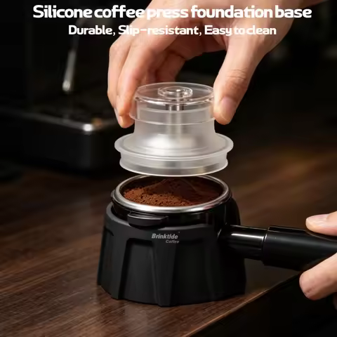 Espresso Coffee Tampers Base Press Tampering Holder Silicone Coffeeware WDT Tools Tamping Barista Co