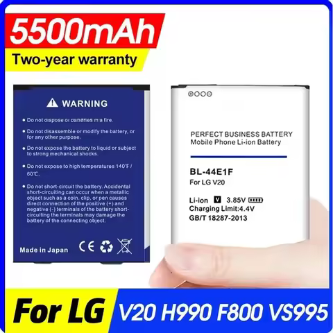 Bl-44e1f BL-T42 BL-46G1F BL-41ZH BL-T19 Battery For LG Optimus Nexus 5x V20 K10 L50 C40 L4 V10 L70 L