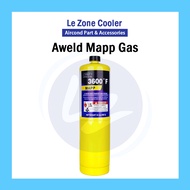 Aweld Mapp Gas Welding Gas Brazing Gas Oxygen 14.0oz / 399.7g