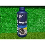 TOYO-G Protech SAE 20W-50 4-Stroke Motorcycle Synthetic Ester Mix Engine Oil (1L) MINYAK HITAM