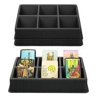 Black Card Sorting Tray Card Sorting and Dealer Tray Sports Card Tray Game Card Sorter Playing Card