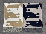 Hermes 26秋冬新款cashmere 羊絨圍巾Petite Casaque Parthenon scarf，Hermes 100% cashmere scarf，馬頭，聖誕禮物