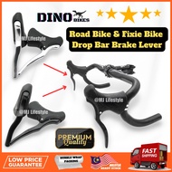 Dino Bikes Premium Fixie &amp; Road Bike Drop Bar Brake Lever Lightweight Alloy Lever Brek Basikal Fixie