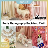 MINIIS PARTY 1.2x1m/1.5x2m/2.4x2m/3mx3m Photography Backdrop Cloth Ins Style Photography Backdrop Ba