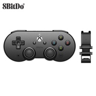 เกมแพดสีน้ำเงินแปรงเกมควบคุม NJISD 8BitDo SN30 Pro สำหรับ Xbox การเล่นเกมบนระบบคลาวด์บน Android โทรศ