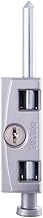 Sliding Door Lock for Window Glass Patio Doors : Toledo Locks' Best TDP-02S (Keyed Alike Yale Keyway)