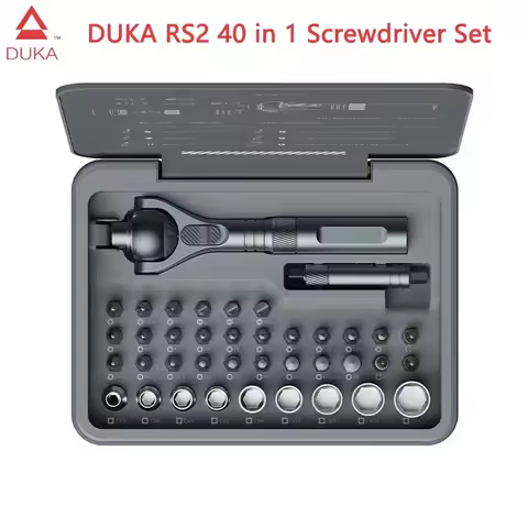 VMAN 40/66in1 Multifunction Ratchet Screwdriver Set with Multi-Magnetic Bits Mini Repair Tool Kit fo