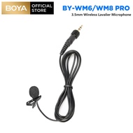 BOYA Lavalier Microphone for BY-WM6 BY-WM8 Wireless Lavalier Microphone System