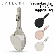 Satechi FindAll Luggage Tag Plant-Based Leather Support Apple Find My