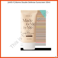 [AXIS-Y] Biome Double Defense Sunscreen 50ml / Lightweight, Hydrati by lesyc