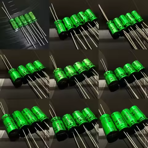 4pcs Nichicon MUSE BP ES Non Polar Nonpolar Bi Bipolar Hi-Fi Audio Capacitor 2.2uF/4.7uF/10uF/22uF/4