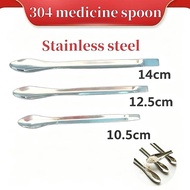 3* Stainless Steel Medicine Spoon, Electronic Balance, Lab Sampling Weighing Spoon, Powder Prep Spoo