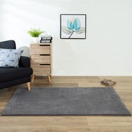 艾利莎折疊地毯 90x160cm 灰色