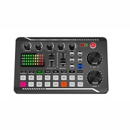 New arrival F998 Live Sound Card 16 Sound Effects Noise Reduction Mixers