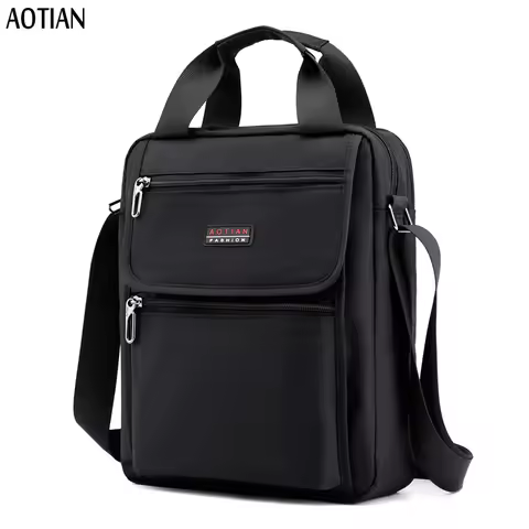 AOTIAN Brand Men's Leisure nylon Totes Shoulder Bag Waterproof Male Handbag Men Message Bag 2024 New