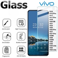 [SG Stock] Tempered Glass Screen Protector Vivo V15 V17 Pro V19 V20 SE V21 V23 V25 Pro V27 Pro V29E 