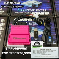 TS RACING ECU Y15 V1 V2 Y16 LCV8 SIAP MAPPING 4MODE RACING POWER LC135 FI V8 Y15ZR SUPER ECU HIPOWER