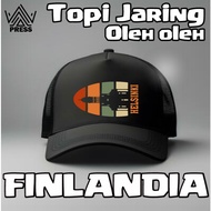 Premium Trucker Mesh Hat Souvenir by Finland Finland, many quality variants