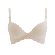 ZZB Traceless Underwear Women s Small Chest Large Gathering Anti-sagging Sexy Rings Bra Upper Bra su