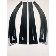 Window Visor - Mitsubishi Montero 2008 2009 2010 2011 2012 2013 2014 2015 Rain Guard Deflector IM