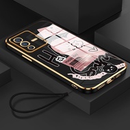 Casing HP For VIVO V23 5G V23i 5G V23E 5G V23E 4G Case Casing Lucky Words Pattern Casing Cellphone C