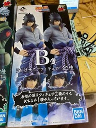 全新 火影忍者疾風傳 一番賞 佐助 B 賞 卡卡西C賞 兩盒普通眼