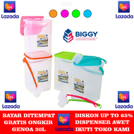 GENOA EMBER ES 30 LITER EZY CONTAINER BOX 30 LITER WADAH PENYIMPANAN AIR BUAH/SAYURAN/DAGING SERBAGU
