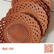Plastic Rattan Plate | Plastic Rattan Woven Plate