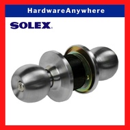 Privacy / Bedroom / Bathroom Lockset 60mm Stainless Steel Knob Lock [Keyless Heavy Duty Bedroom Door Lock Knob]