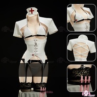 FINAL FANTASY VII Tifa Lockhart White nurse cosplay costume set