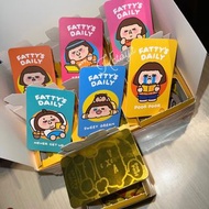 一套6隻連小隱藏 全新未開袋 Plastic Thing 為食妹 Fatty‘s Daily盲盒  細隱藏 金色馬桶 Poo Poo