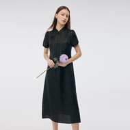 Goelia l Intangible Cultural Heritage Xiangyunsha Silk Dress for Women Summer