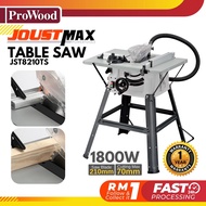 JOUSTMAX JST8210TS 1800W 210mm Table Saw Wood Cutting Machine Wood Saw Professional Mesin Potong Kayu