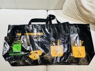 全新 Porter International 黑色環保袋 一小兩大，一套三件