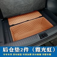 แผ่นรองเก็บของท้ายรถ GEELY EX5 e5 แผ่นตกแต่งด้านล่างที่ปรับแต่งใหม่ กล่องเก็บของกันน้ำ